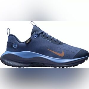 Nike Blue and Orange Athletic Shoes